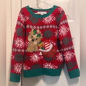 Adorable Puppy Christmas Sweater